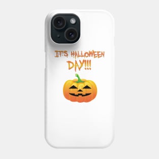 it's halloween day Phone Case