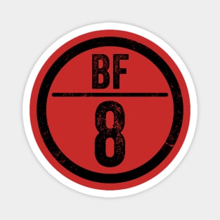 Squad Number Bruno 8 Magnet