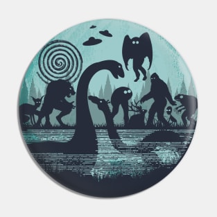 Mythical Creatures Cryptid Pin