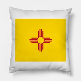 New Mexico flag. USA Pillow