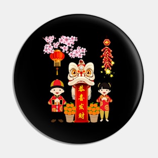 Chinese New Year 2023 T-Shirt Year Of The Rabbit Pin