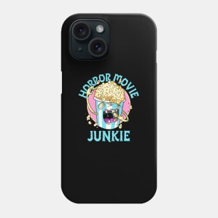 Horror Movies and Popcorn Zombie Phone Case