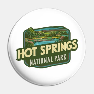 Hot Springs National Park Pin