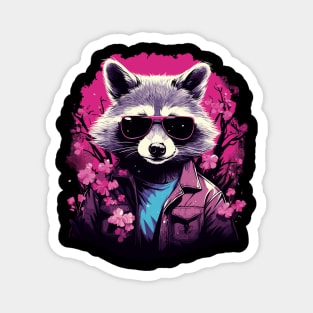 Cottagecore Kawaii Anime Raccoon Men Women Funny Raccoon Magnet