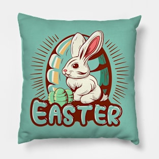 easter rabbit Pillow