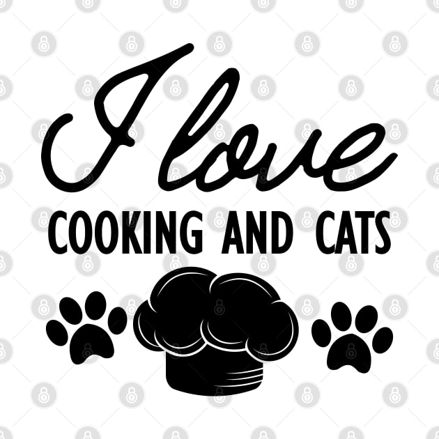 Cook - I love cooking and cats by KC Happy Shop