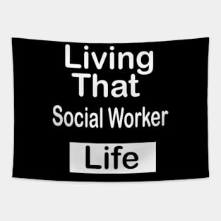 Social Worker Tapestry