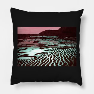 Sand pattern, Kilcunda beach Pillow