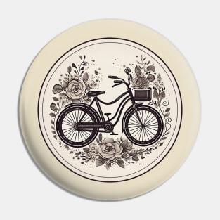 lovey bicycle Pin