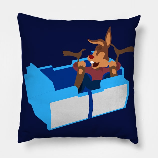 People Mover - Splash Mountain Pillow by LuisP96