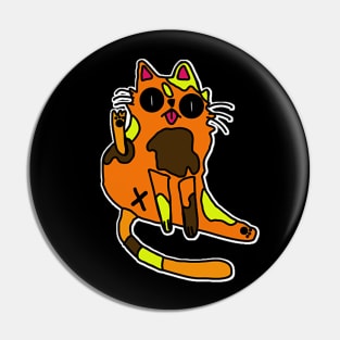 Funny Cat Butt - The Legend Pin