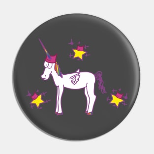 Unicorns for Rights Pin