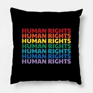 Gay Rights are Human Rights Pillow