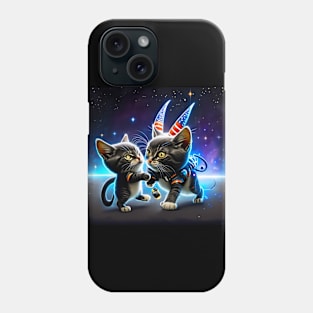 Space Cats 32 Phone Case