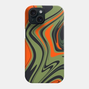 Liquid Camo Swirl Phone Case