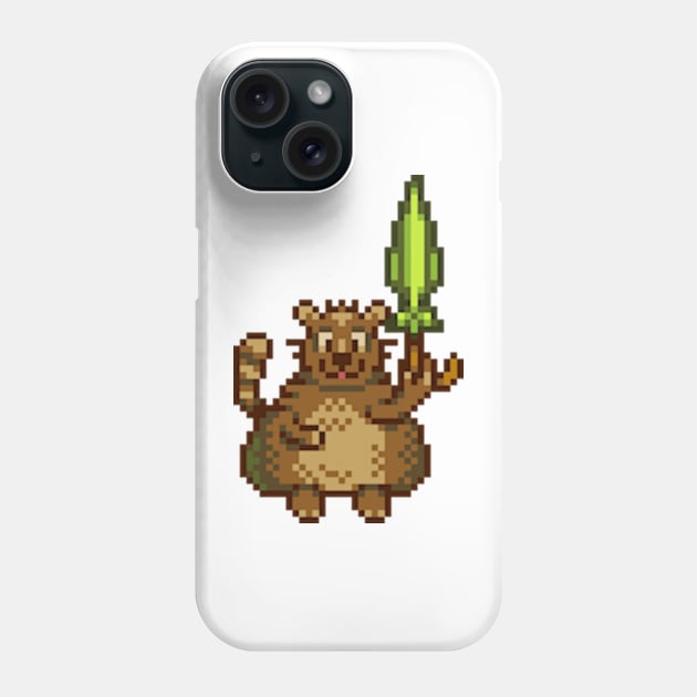 Stardew Valley Trash Bear Phone Case by r9440