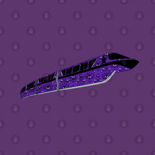 Wrapped Monorail - Haunted Mansion by FandomTrading