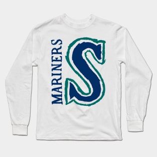 MLB Seattle Mariners Men's Long Sleeve Core T-Shirt - S