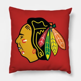 chicago blackbeans Pillow