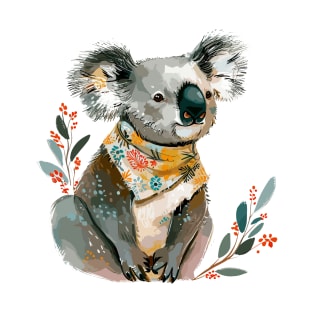 Adorable Koala on Tree T-Shirt