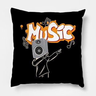 Music Vibes Speaker Pillow