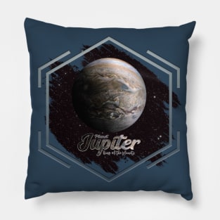 Planet Jupiter: King of the Planets Pillow