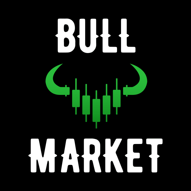 Bull Market Gift Stock Trader Trading by MGO Design