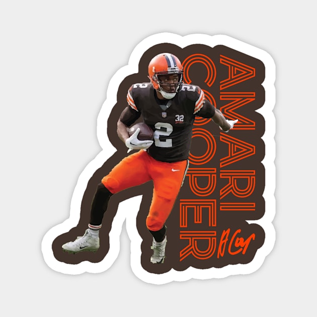 Amari Cooper Magnet by CovpaTees