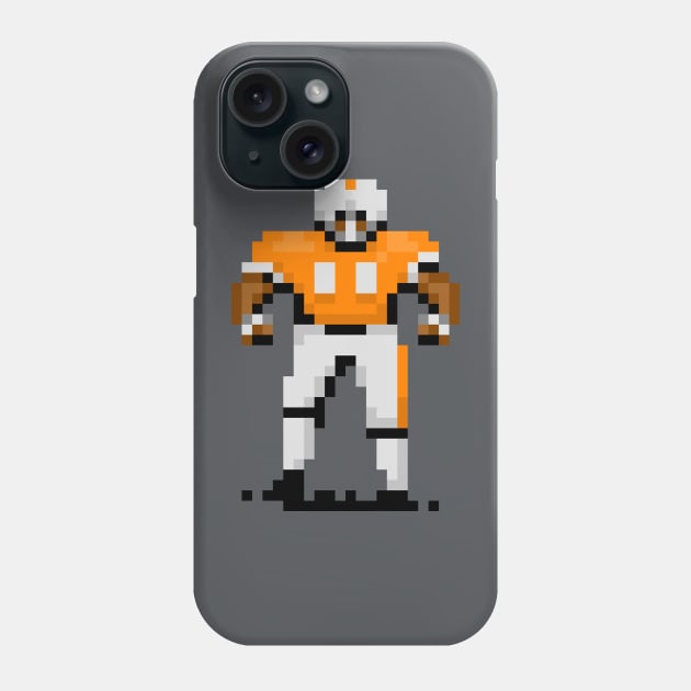 16-Bit Football - Tennessee Phone Case by The Pixel League