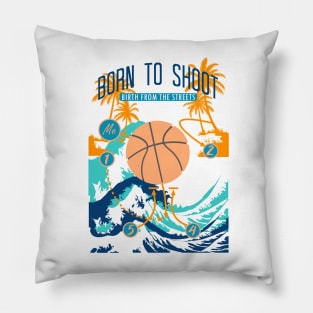 Basketball Born to shoot playbook 08 Pillow