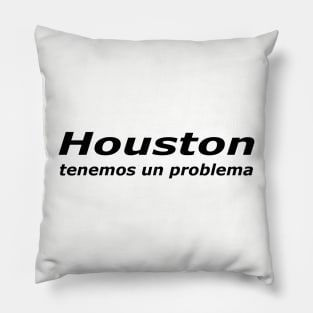 Houston Tenemos Un Problema (dark) Pillow