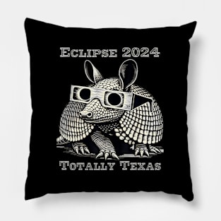 Eclipse 2024 Totally Texas Pillow