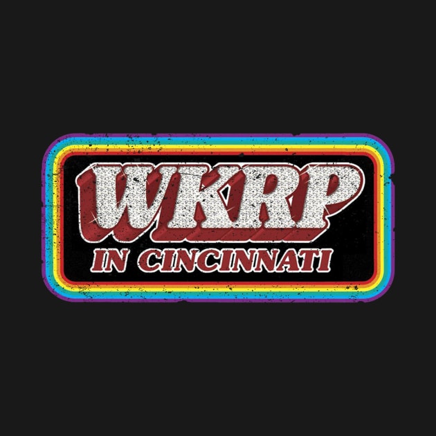 WKRP distressed retro by DavidLoblaw