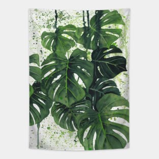 Abstract Monstera 2 Tapestry