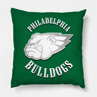 Philadelphia Bulldogs Throwback Pillow