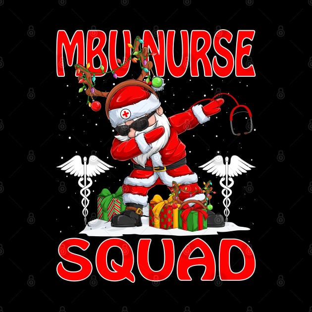 Christmas Mbu Nurse Squad Reindeer Pajama Dabing Santa by intelus