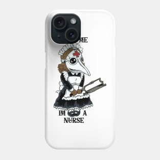 Curative Shadows: The Plague Nurse Design Phone Case