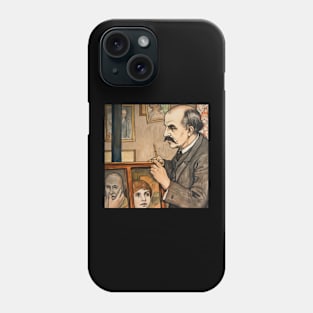 Jackie Coogan drawing Phone Case