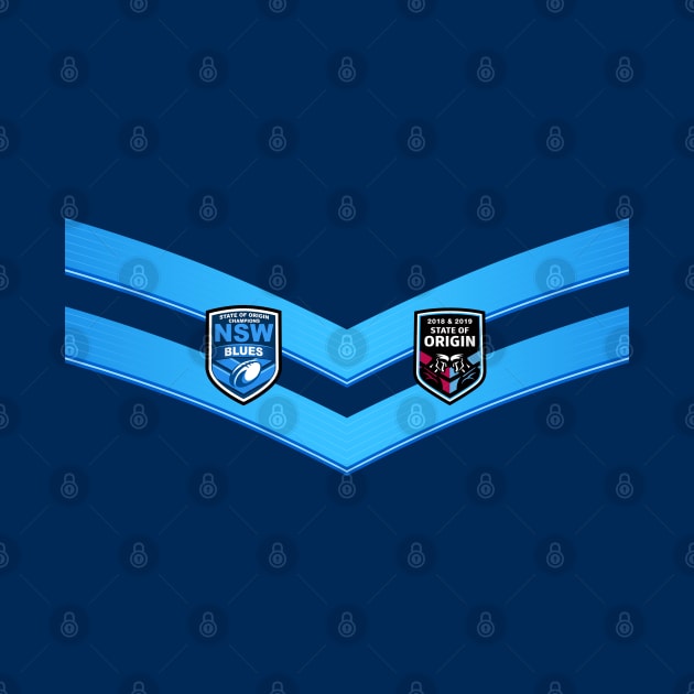 NSW Blues State of Origin 2019 Winners by GEEKsomniac