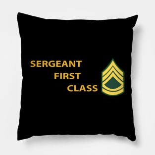 Sergeant First Class w Lateral Txt Pillow