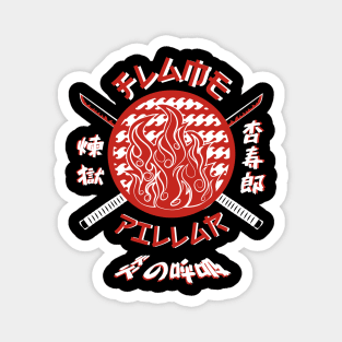 DEMON SLAYER: TEAM FLAME PILLAR Magnet