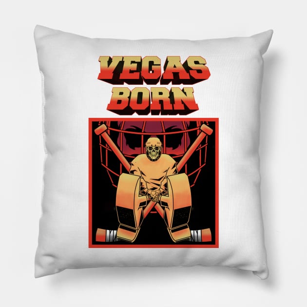 VEGAS BORN Pillow by BURN444