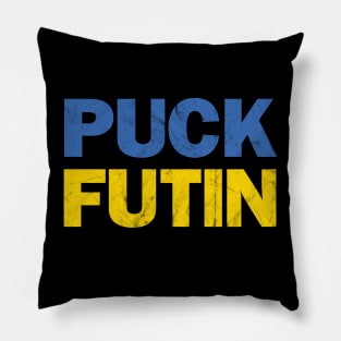 Puck Futin Stressed Version Pillow