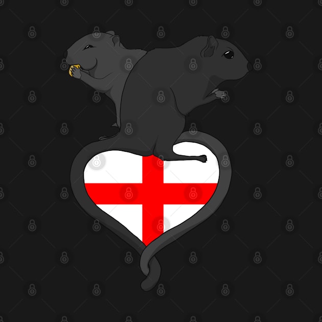 Gerbil England (dark) by RampArt