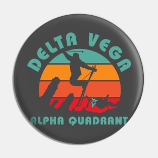 Ski Delta Vega Pin