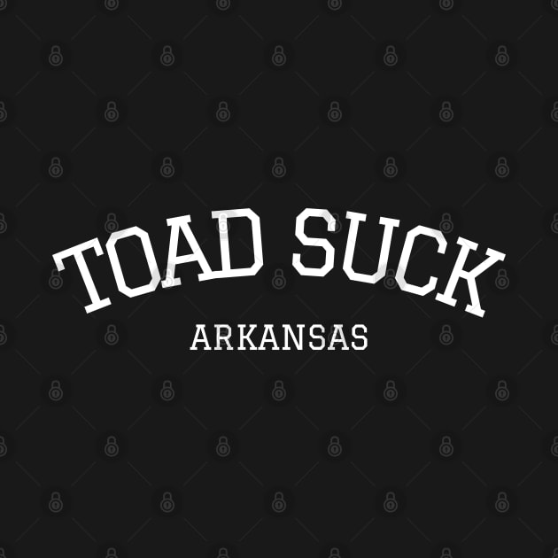 Toad Suck Arkansas Vintage Design by Kicker Creations