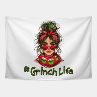 Grinch Life Tapestry