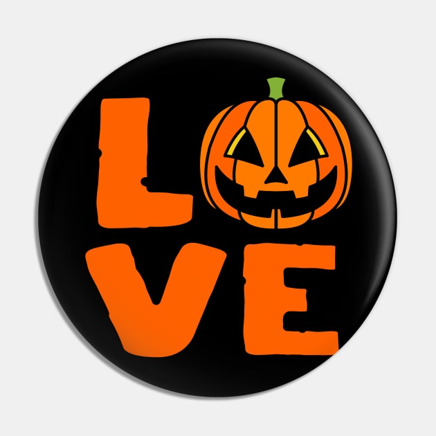 Love Halloween Pin by nickbeta