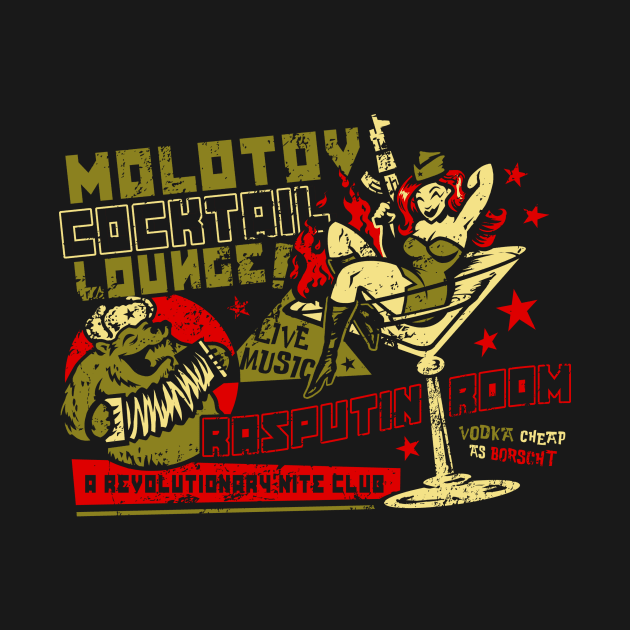 Molotov Cocktail Lounge by heartattackjack