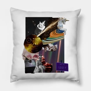 Voyager Satellite - Are You Lost? Pillow